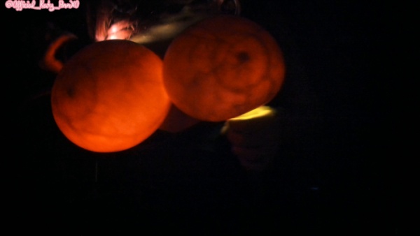 KatyAnnXO - Katy Ann's Halloween Treat Glowing Tits