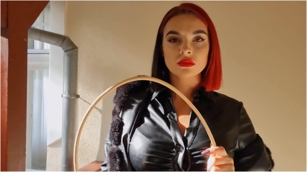 FemdomFoto - Lady Kat - Caned On The Balcony (German)