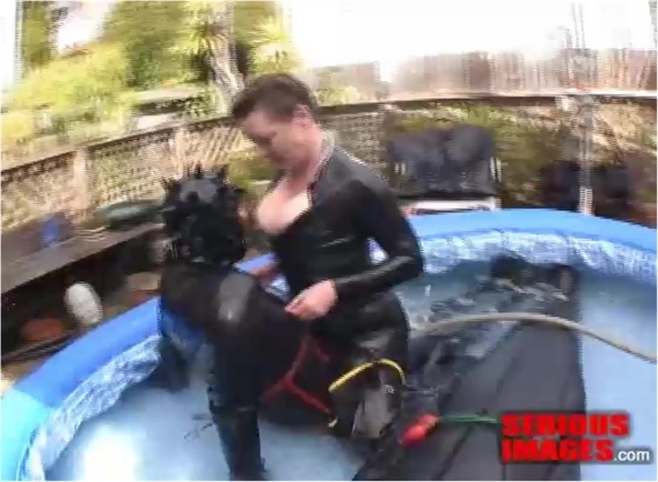 Seriousimages  - Mistress Eve Minax Lube Pool Play Part 2