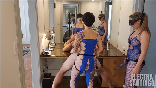 Electra Santiago - Pegged And Punished A Femdom Fantasy