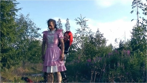 My Sex Therapy - She attacked a man in the forest ordered him to jerk off and then made him a sissy slut