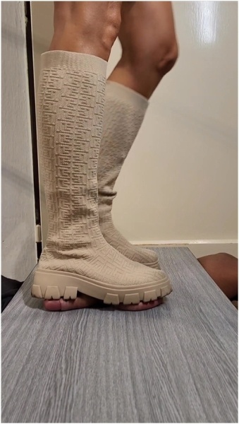 Barbievonberlin  - Barbie Trample Hard Cock And Balls With High Boots No.40