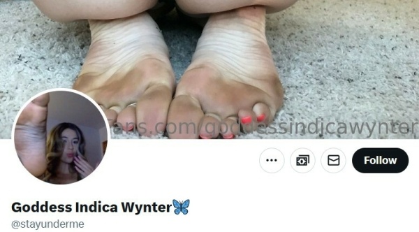 Goddess Indica Wynter aka stayunderme - OnlyFans Collection - 20 audio, 228 clip  and 1 Pack Photo