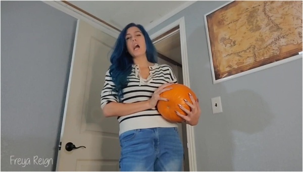Freya Reign - Pumpkin Fucking Punishment by Step Mommy