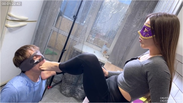 Cruel Domination - Princess Foot Fetish Foot Worship Spitting Hmiliation