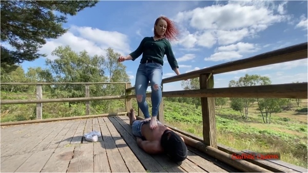 Sadistic Queens - Squishysax - Miss Katherine Kendal - Stomping Sweaty Feet