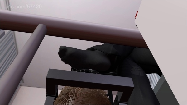 Semen Extraction Under Feet - - 57429