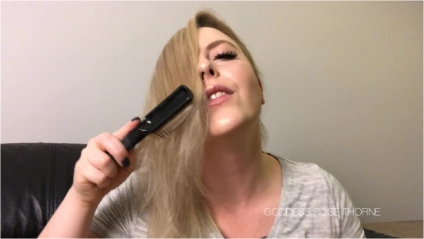 Goddess Rose Thorne - Blonde Hair Makes You Weak
