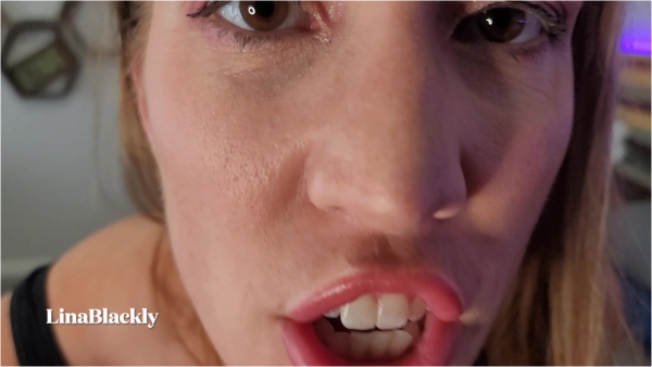 LinaBlackly - Giantess Orgy - Tiny Men in PussyMouth