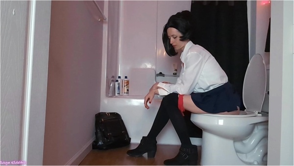 Sage Eldritch - Momo Yaoyorozu Peeing [Voyeur