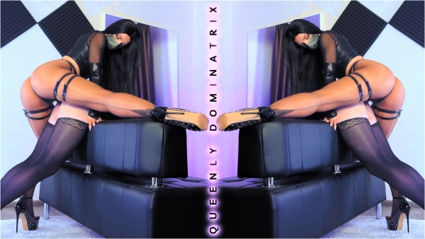 Mistress Sacred Production - Queenly Dominatrix - Hands Free Cum From Strapon Punishment