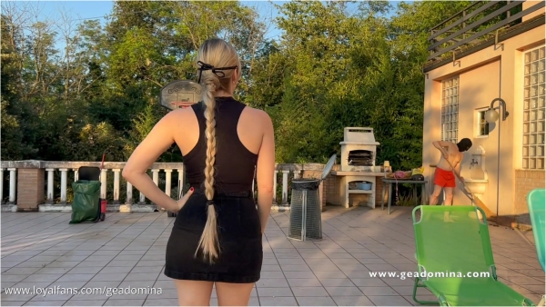 Gea Domina - Pov Working In Geas Villa