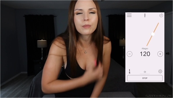 Godess Aria Zahara - Metronome Ass Fucking For Sissies