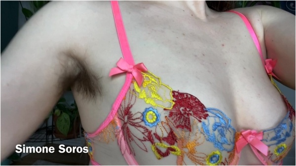 Simone Soros - Hairy God Simone Soros has more armpit hair than you