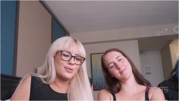 Bratty Foot Girls - Cadence Lux, Jessica Ryan, Vonka, Jason Ninja - Feast On Our Feet