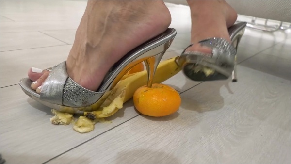 Abbie Cat Fetish - Crushing Your Dick And Balls - Food Object Crush Lets Play a Game