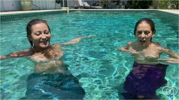 Dani Daniels - mermaids joi with cherie deville - Sex Movies