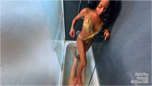 Goddess Wilde - Balls4play - Wet And Wild Ballbusting