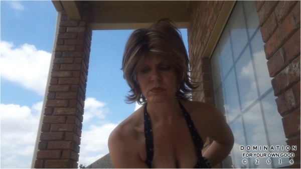 Domination for Your Own Good - spanks you and puts you in a diaper for peeing in the pool