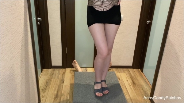 Anny Candy Painboy - Girl Punished Dick On The Milking Board