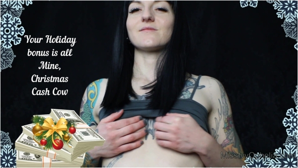 Obey Miss Ivy - Christmas Cash Cow - Stroke And Send