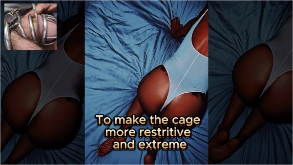 Ballbusting Bianca - Dominabianca - Ass Cleaner Erupts In Chastity