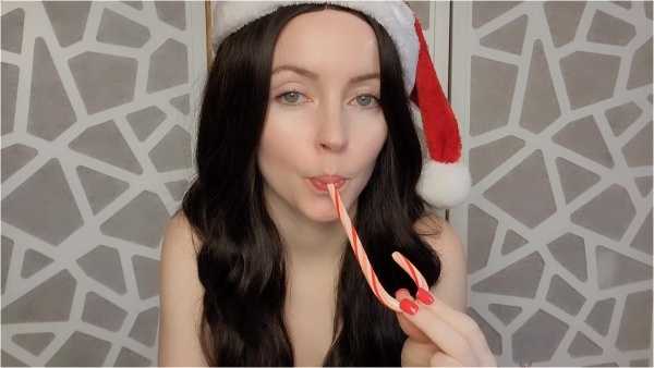 TheTinyFeetTreat - ASMR - Candy Cane Sucking