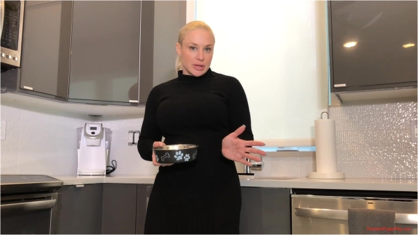 Femdom Puppy Play - Goddess Anat Potty Trains Her Messy step-Son