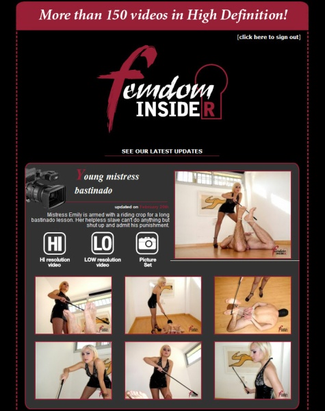 FemdomInsider (290 clips) - A Haystack collection