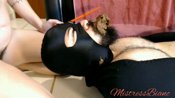 MISTRESS BIANC - Good Slave Eat Shit