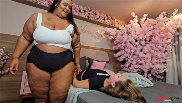 KARINA CRUEL - Feel BBW Isadora Ass On Your Weak Body