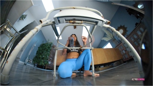 AstroDomina - Caged Toilet Fart Slave Feat Goddess Sydney