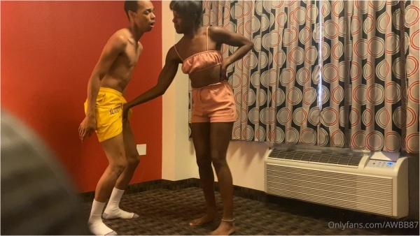 Awbb87 - Goddess Kush Ko - Sweatshorts With Nothing Under Them