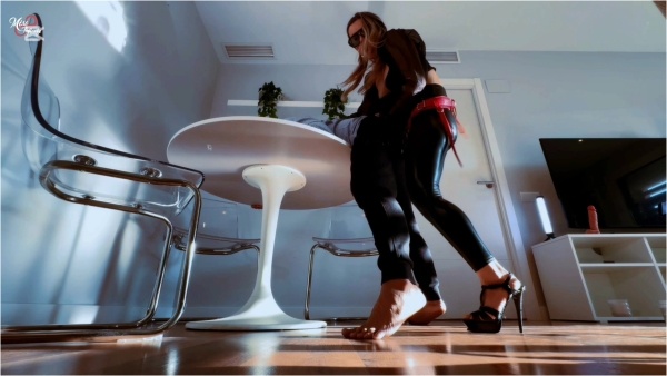 Kingdom Of Infinity - Miss Infinity - Pegging My Slave And My Friend Comes By Surprise