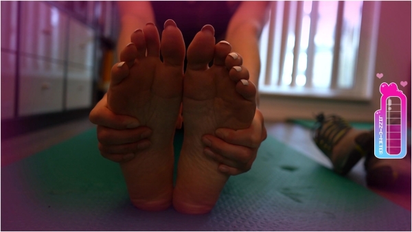 Imilia Audley - Fantasy of Feet - Yoga Perving