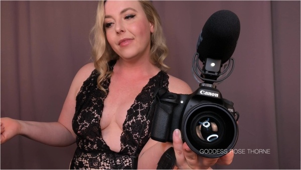 Goddess Rose Thorne - Slutty Worm Photoshoot Blackmail