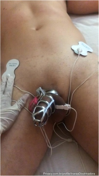 Inara A Doutrinadora - Electroshock To The Testicles, Bondage And Boot Worship