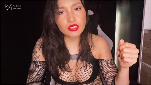 Mistress Tomie - Cum Eating Instructions