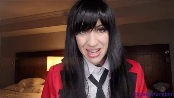 Kakegurui Betting Your Body – Geeky Femdom / The Kinky Geek – Mp4
