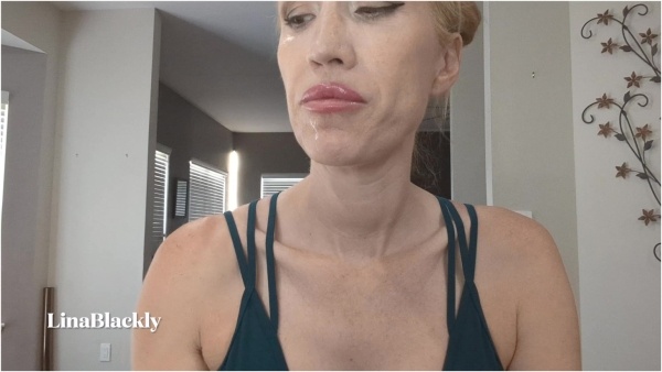 LinaBlackly - Food Swallowing Neck and Mouth Fetish