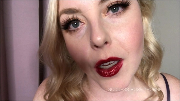 Goddess Rose Thorne - Red Lipsession