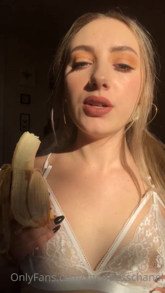 Goddess Ava Onyx - Everything I Do Makes You Weak. You Will Stroke Your Miserable Cock While You Watch Me Eat A Snack