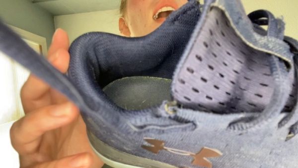Goddess Ally Etana - POV - Making You Sniff My Stinky Runners