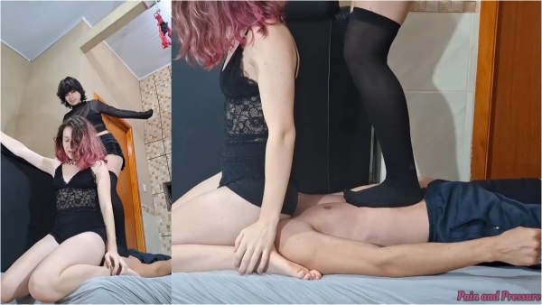 Pain And Pressure - 100 Beatriz Jazz And Nikki - Face Sitting And Trampling