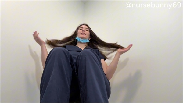 nursebunny69 - Smell My Stinky Socks and Toes with a Tape Gag 4K