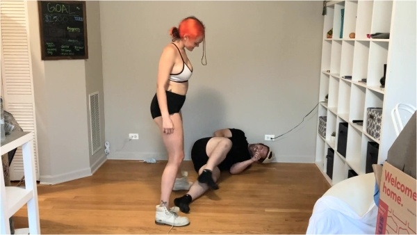ONLYBALLKICKING - Timbs Ballbusting Foot Domination