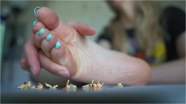 Imilia Audley - Giantess Compilation Feet God