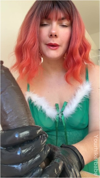 Yourhikerbabe - Latex Glove Tease Sissy Humiliation and BBC Worship Handjob