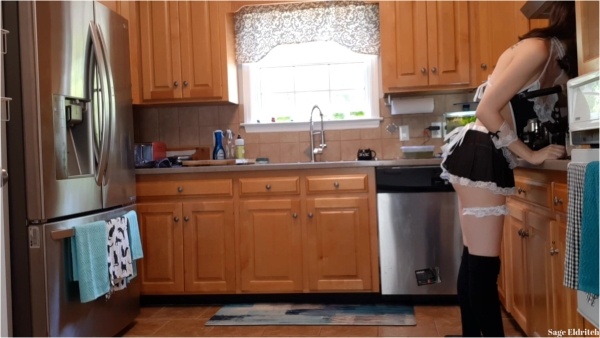 Sage Eldritch - Spying on Your Cleaning French Maid