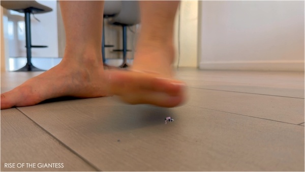 Rise Of The Giantess - YOGA makes me HUNGRY - 4K Giantess Gabi